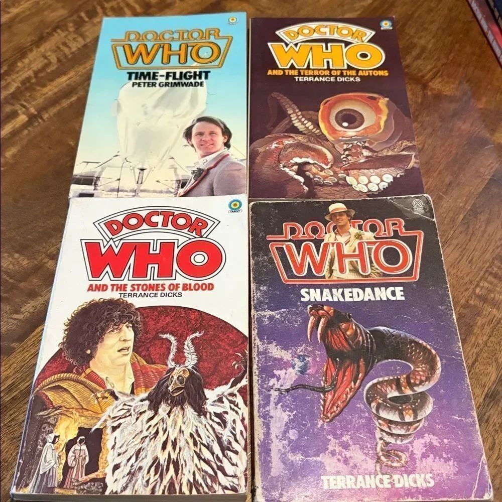 Doctor Who 4 books